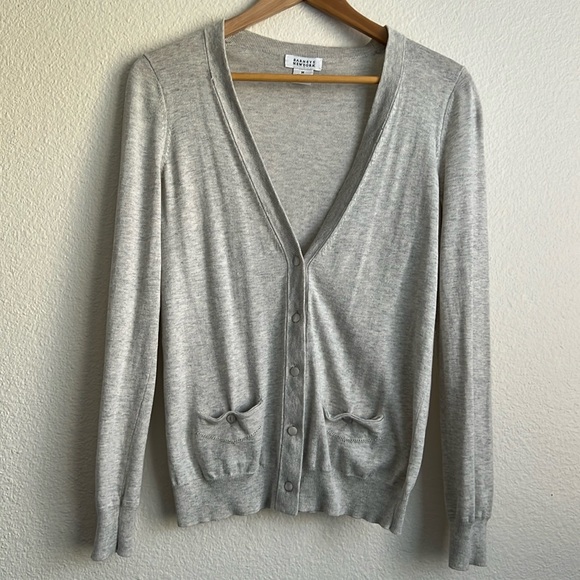 Barneys New York Sweaters - Barneys New York Cardigan with buttons - Gray Color